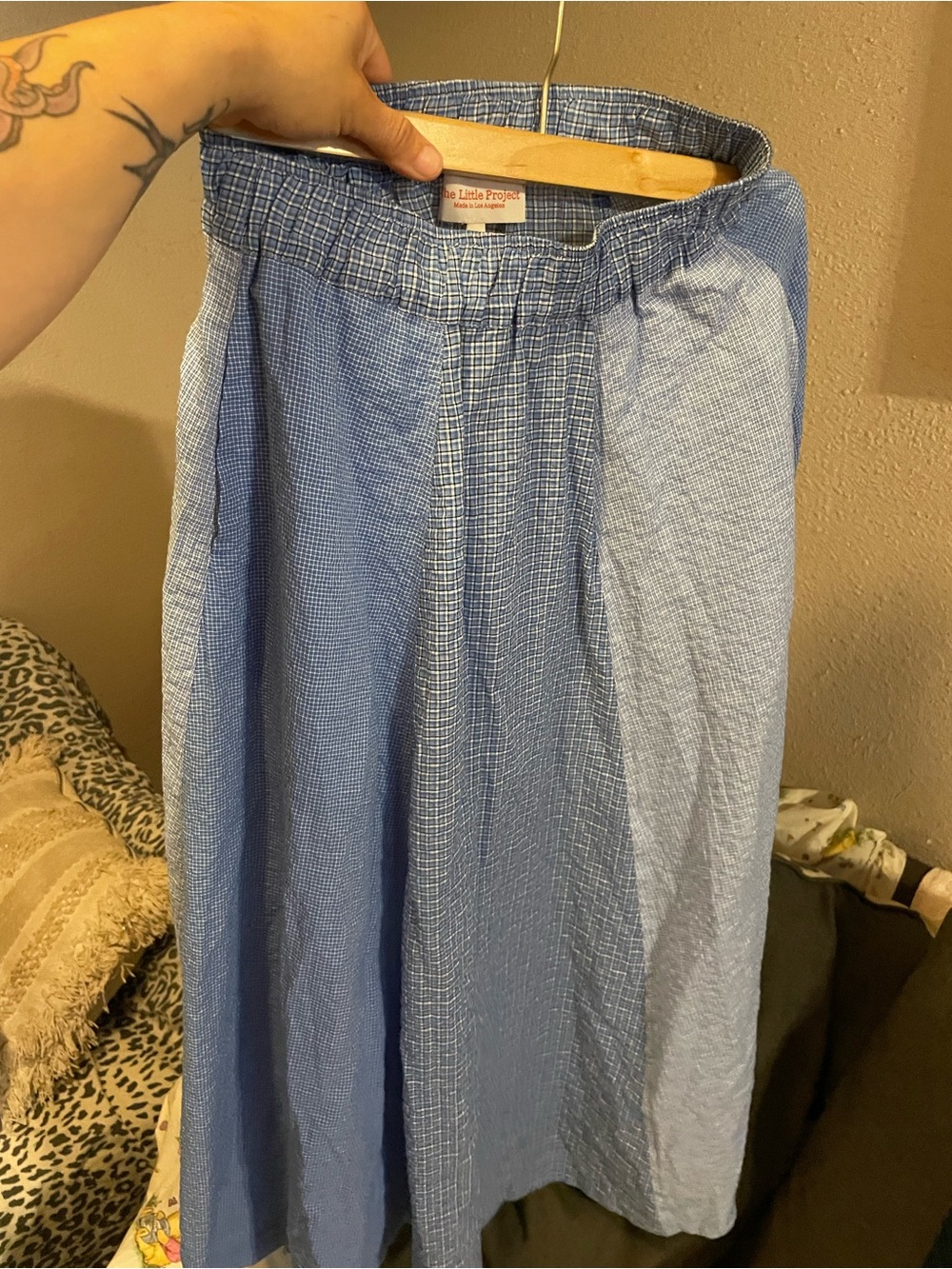 The Little Project maxi color block skirt